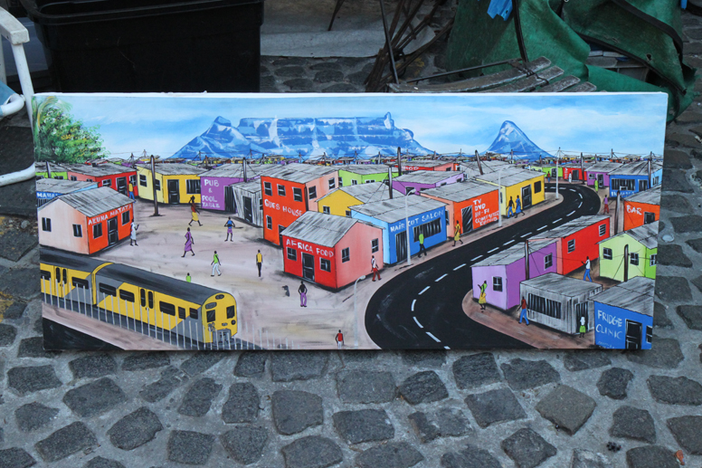 Cape Town painted